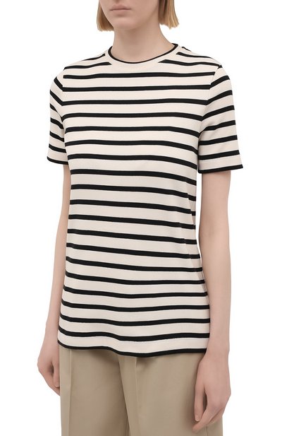 Хлопковая футболка JIL SANDER, арт. JPPS707524-WS247518, фото 3