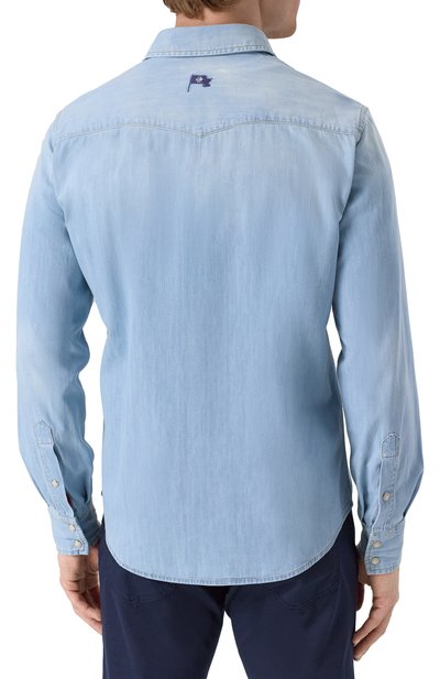 Джинсовая рубашка JACOB COHEN, арт. 25E P/JUR_CR002 018 T9734 B1, фото 4