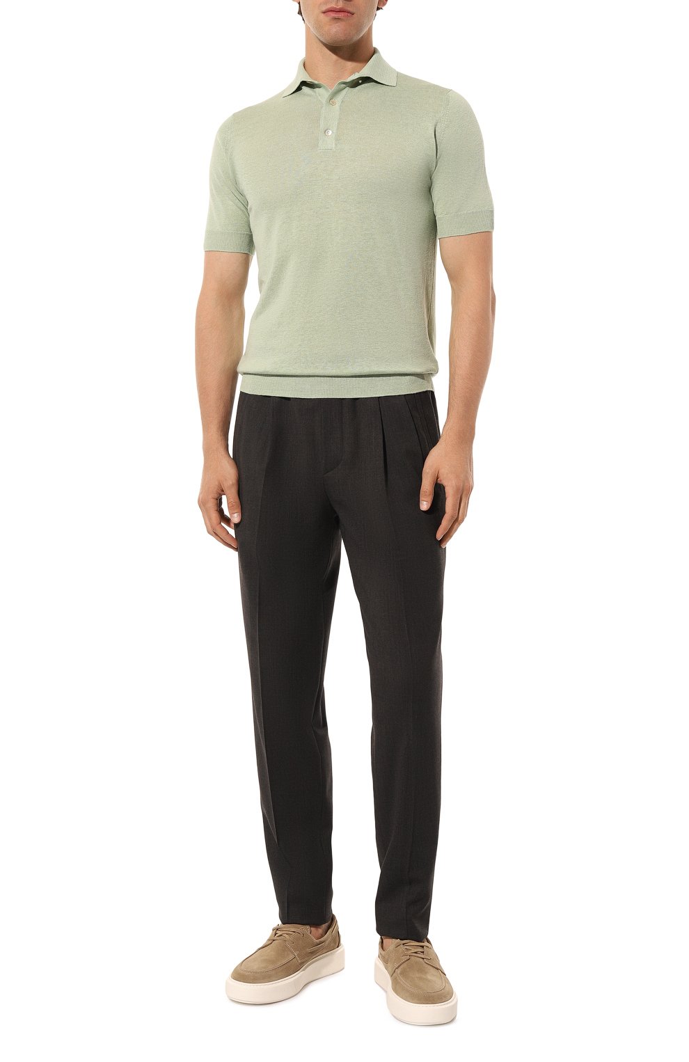 Поло из шелка и льна MVST, арт. PL1MC LS16R, фото 2