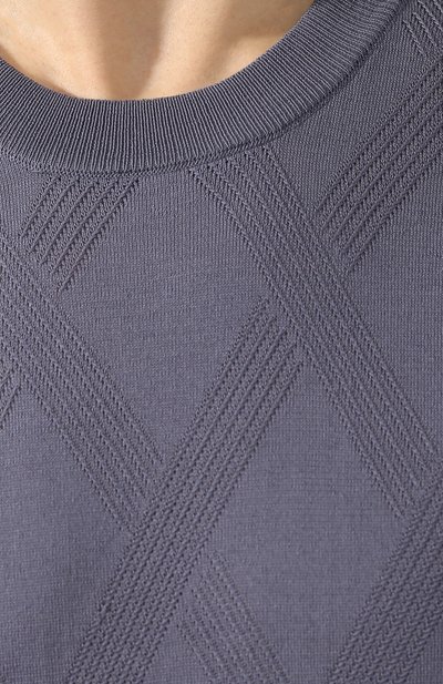 Хлопковый джемпер CORTIGIANI, арт. 819137/0500, фото 5