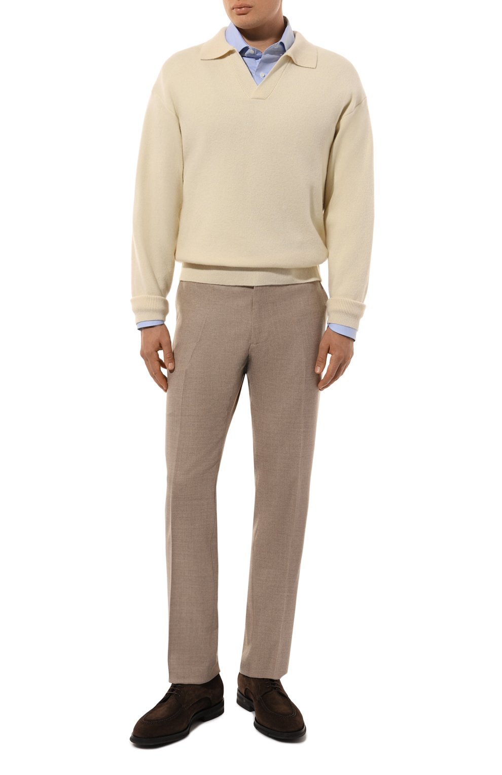 Поло из шерсти и кашемира DANIELE FIESOLI, арт. DF7083, фото 2