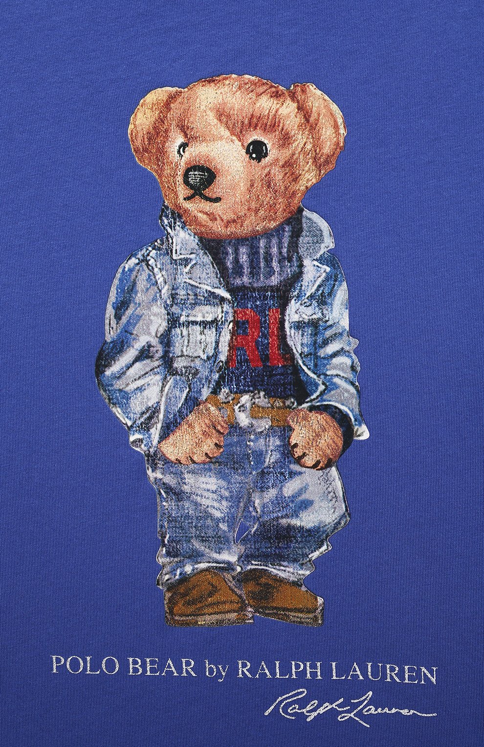 Хлопковая футболка RALPH LAUREN, арт. 313856392, фото 3