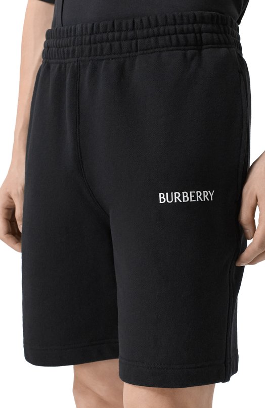 Хлопковые шорты Burberry 8119002 Чёрный  8119002 Фото 5