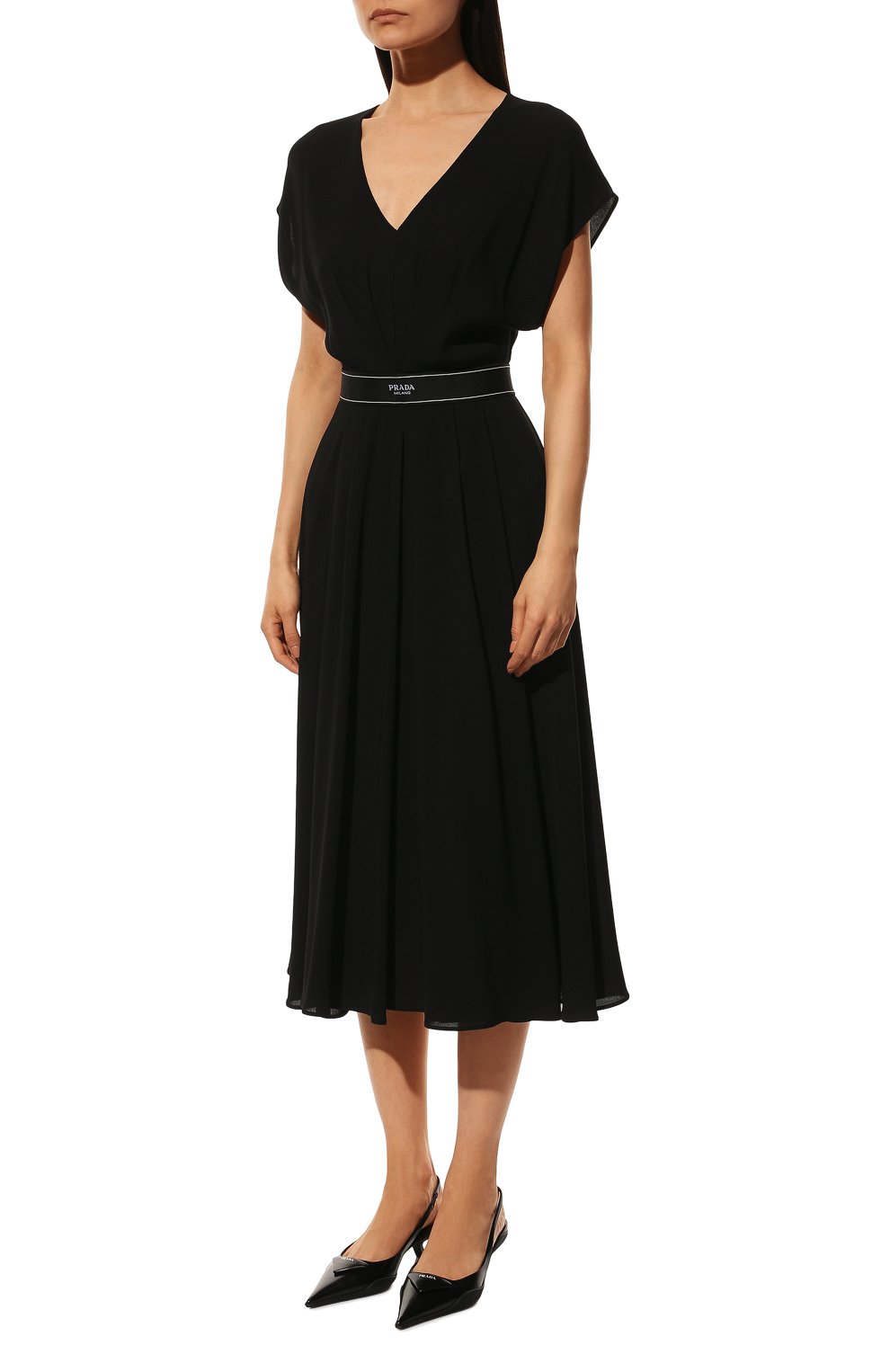 Платье из вискозы PRADA, арт. P3G62-1ZY5-F0002-221, фото 3