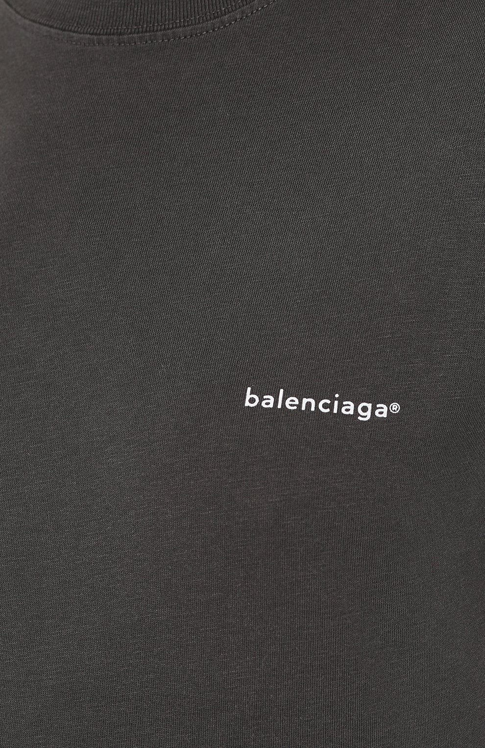 Хлопковая футболка BALENCIAGA, арт. 570796/TYK28, фото 5