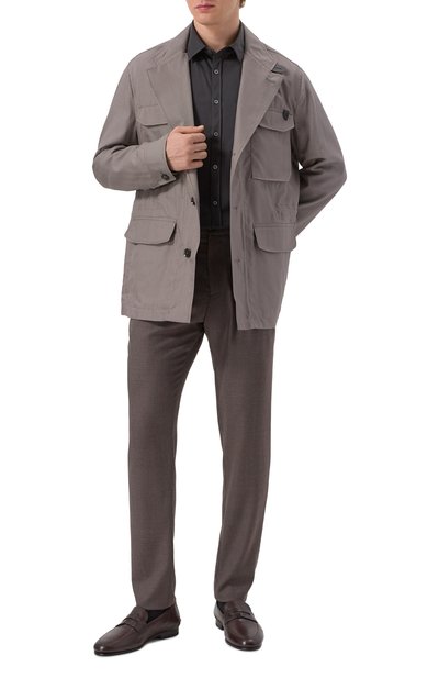 Шелковая куртка BRIONI, арт. SGQQ0L/PB467, фото 2