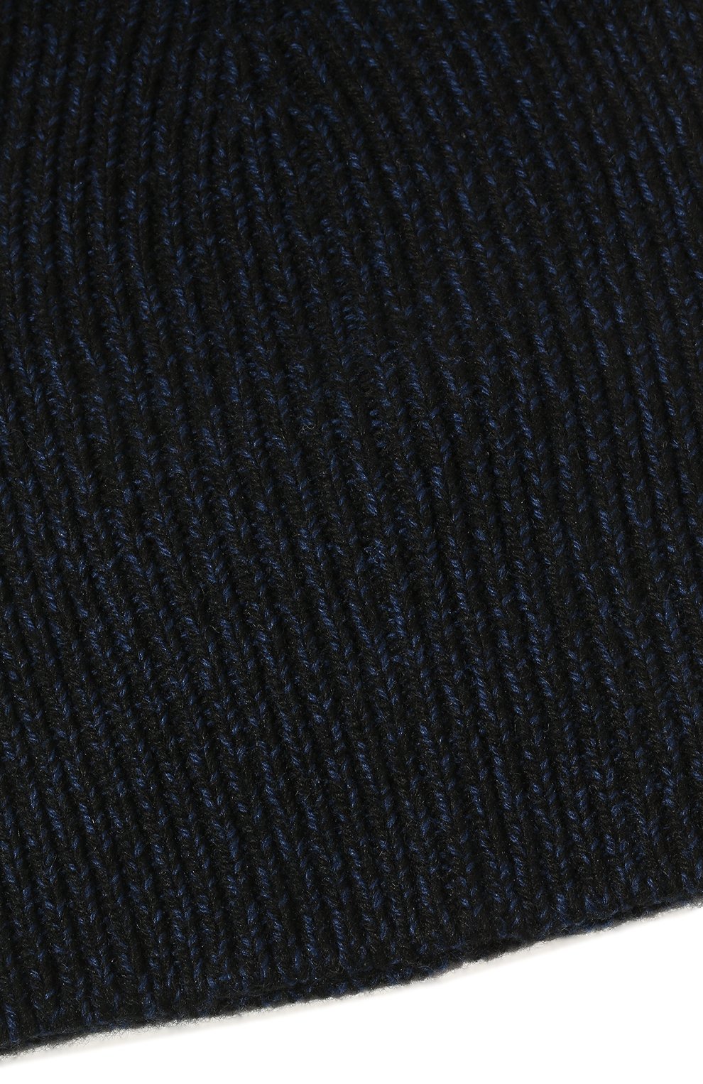 Кашемировая шапка PRADA темно-синего цвета по цене 46500 руб., арт. UMD427-5ET-F0G52-192, фото 3 Кашемировая шапка PRADA, арт. UMD427-5ET-F0G52-192, фото 3