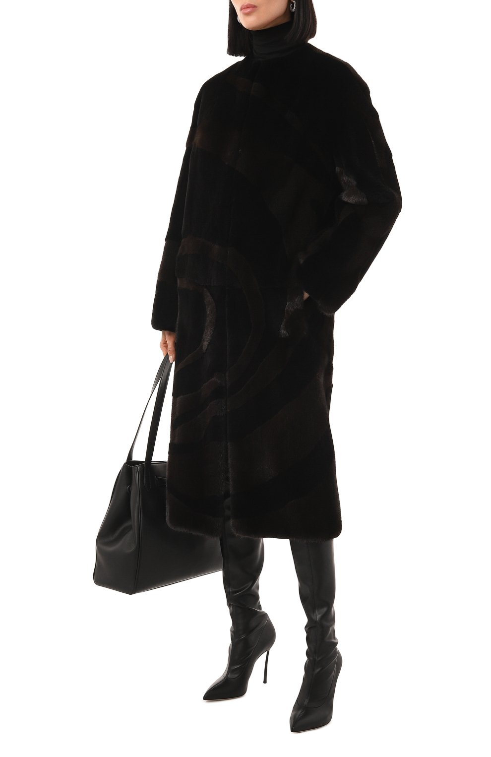 Шуба из норки KITON, арт. D58690K0535F05, фото 2