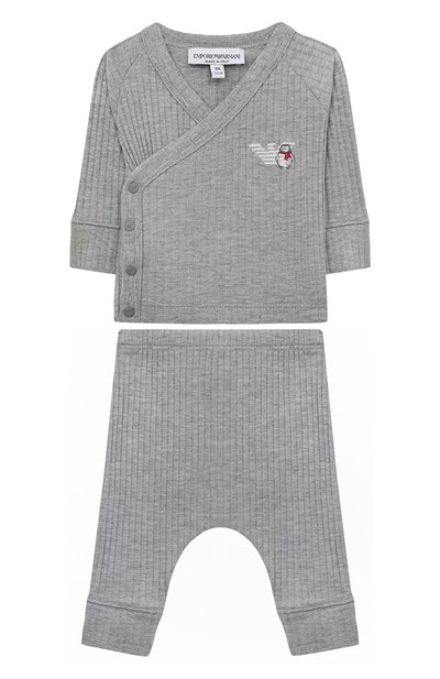 Комплет из распашонки и брюк EMPORIO ARMANI, арт. 6RNV02/NJ0QZ, фото 1