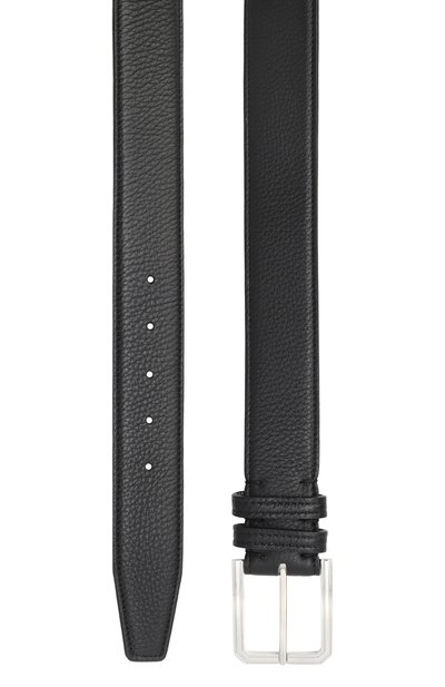 Кожаный ремень KITON, арт. USC23PN0012608, фото 3