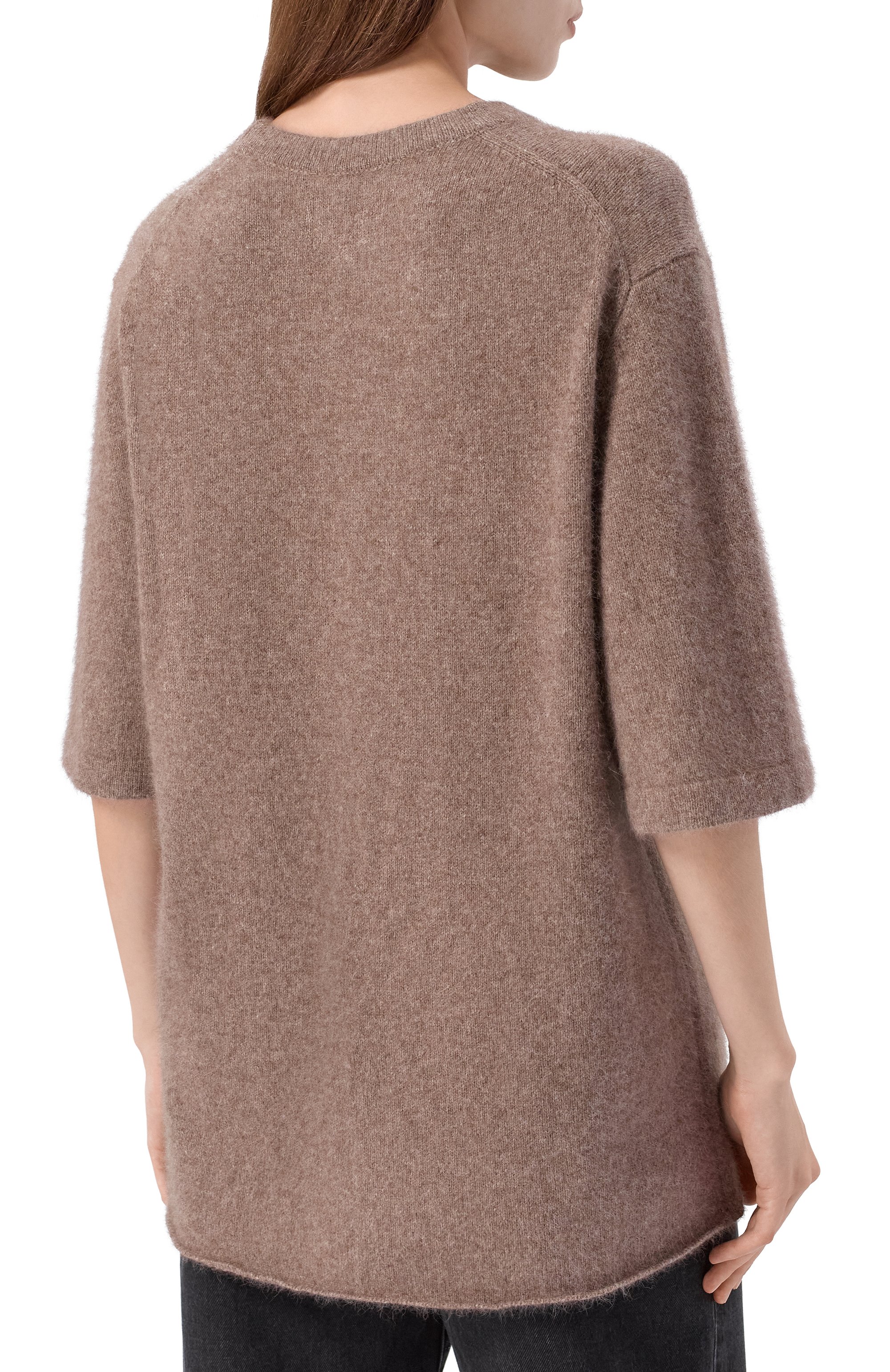 Шерстяной пуловер LOULOU DE SAISON, арт. RAVEN, фото 4