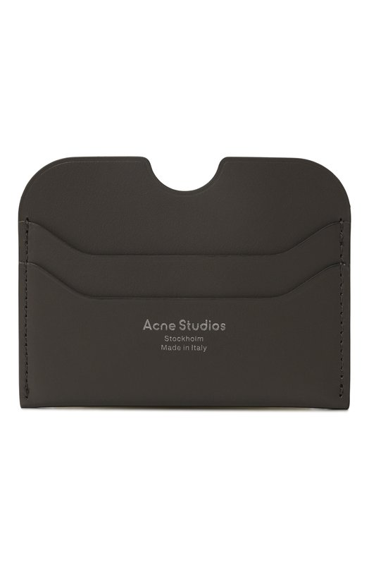 фото Кожаный футляр для кредитных карт acne studios