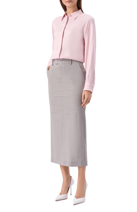 Рубашка из вискозы Seven Lab 225-S-W-15-32-026 Розовый  225-S-W-15-32-026 Фото 2