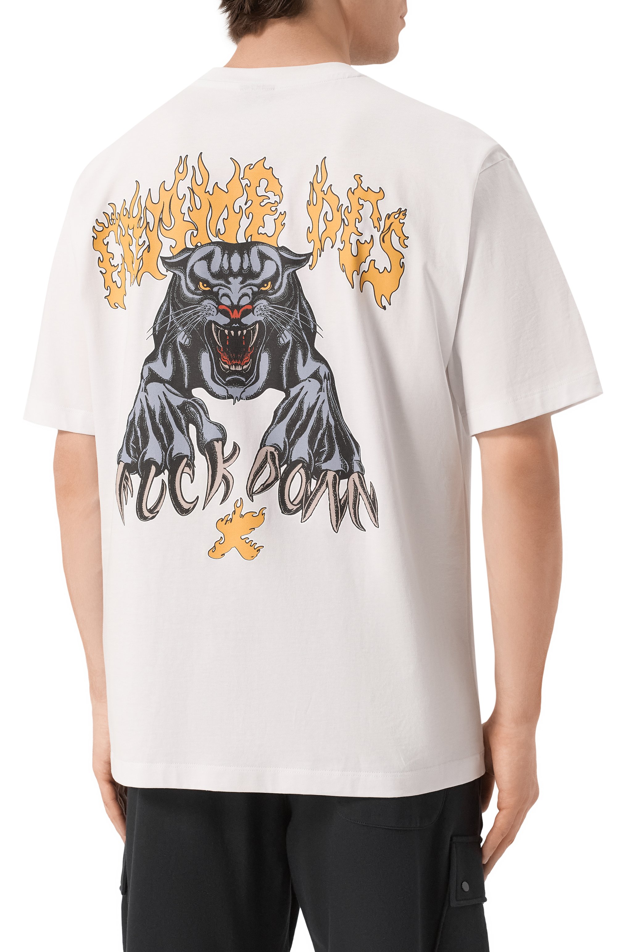 Хлопковая футболка COMME DES FUCKDOWN, арт. CFABM01592, фото 4