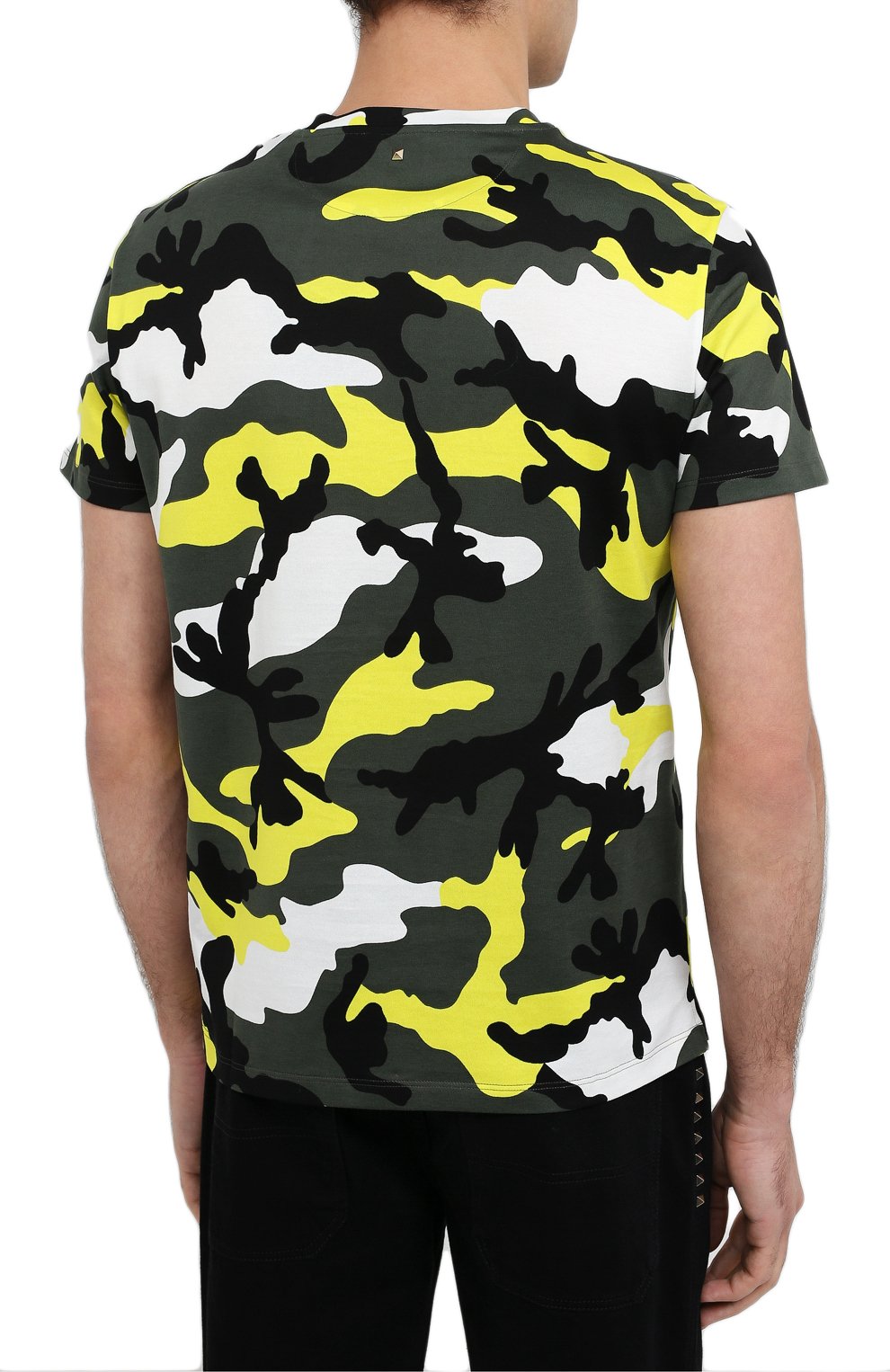 Хлопковая футболка VALENTINO, арт. UV3MG00W3M0, фото 4