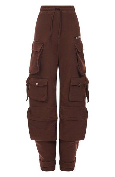 Женские хлопковые брюки-карго THE ATTICO, арт. 251WCP00260/JJF007AA