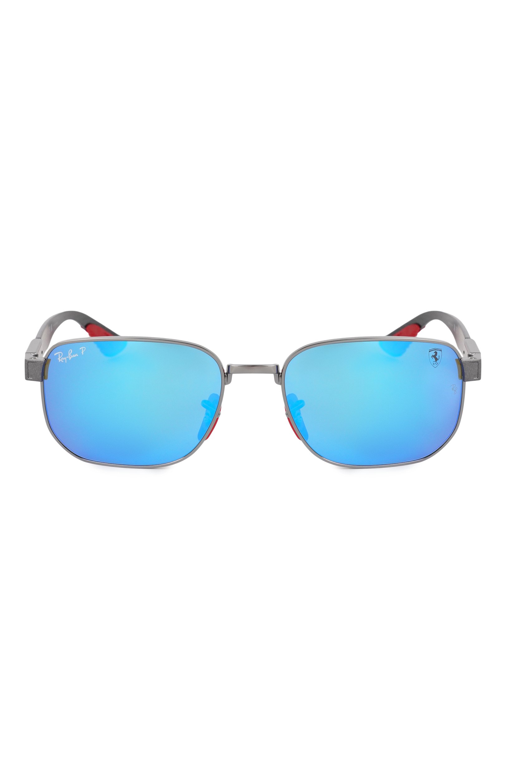Солнцезащитные очки ray-ban x scuderia ferrari RAY-BAN голубого цвета по цене 47000 руб., арт. 8329M-F0014L, фото 2 Солнцезащитные очки ray-ban x scuderia ferrari RAY-BAN, арт. 8329M-F0014L, фото 2