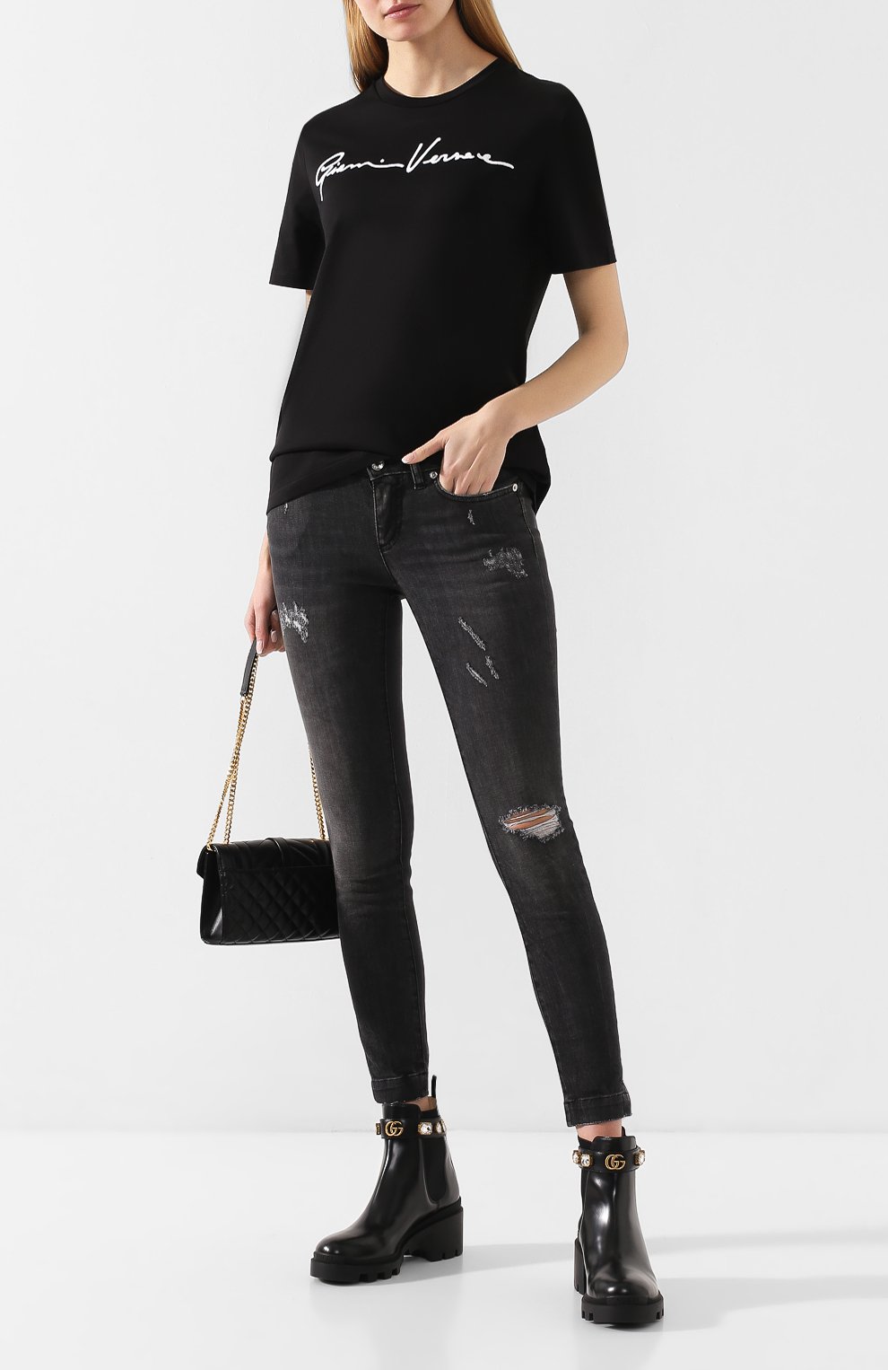 Хлопковая футболка VERSACE, арт. A85757/A228806, фото 2