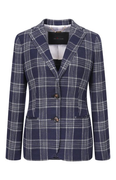 Женский жакет из шелка и хлопка KITON, арт. D23501K0650G10