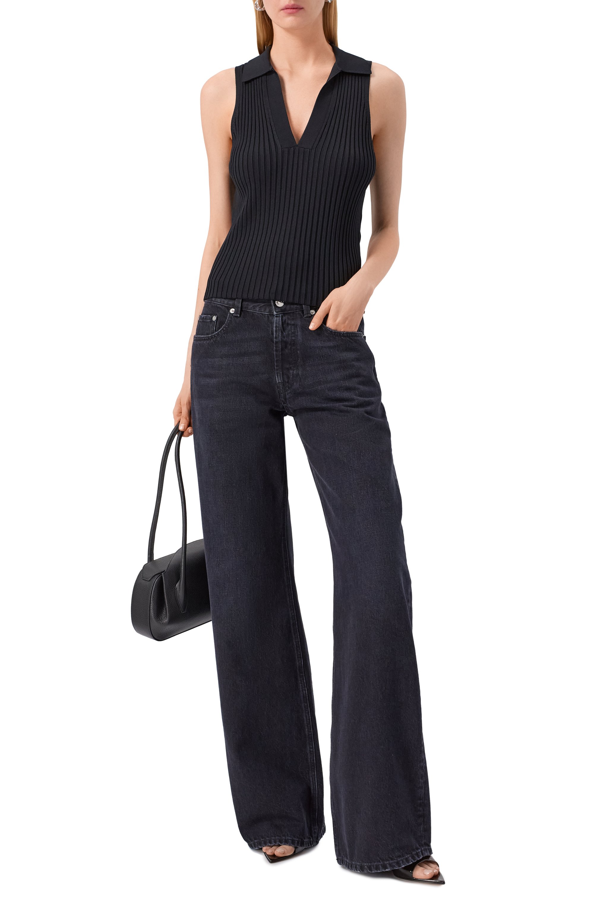 Топ из вискозы IRO, арт. WP12KENZIE, фото 2