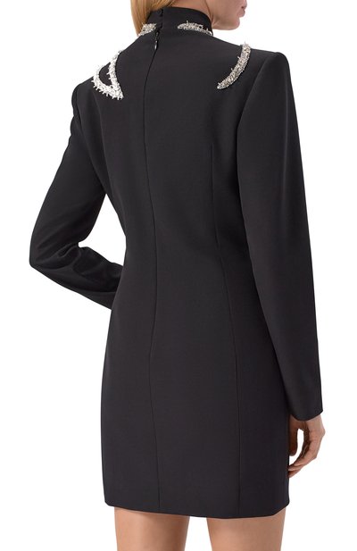 Платье с отделкой стразами и бисером ZUHAIR MURAD, арт. FDR25002/CRCA019, фото 3