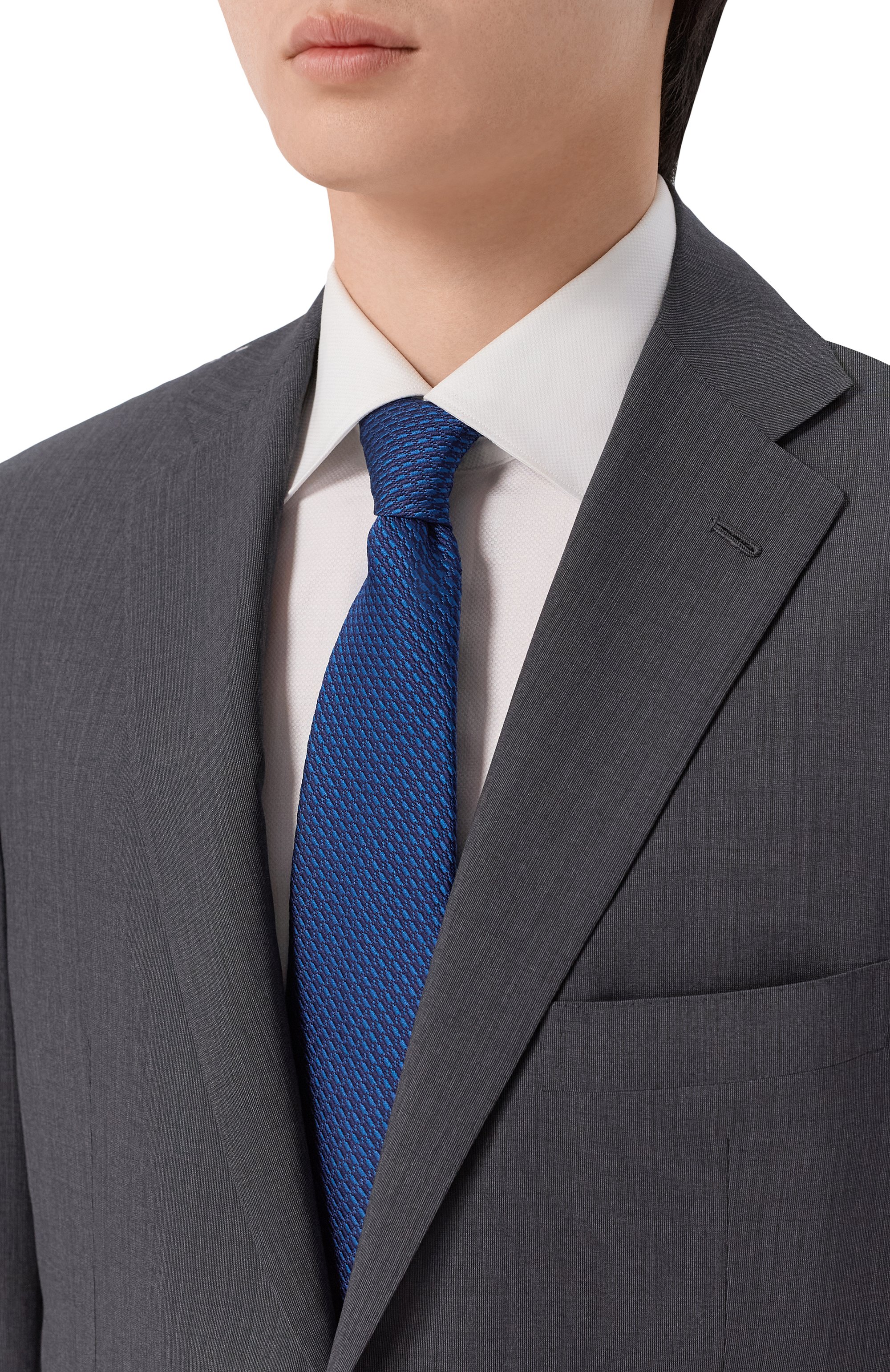 Шелковый галстук KITON, арт. UCRVKLC07L63, фото 2