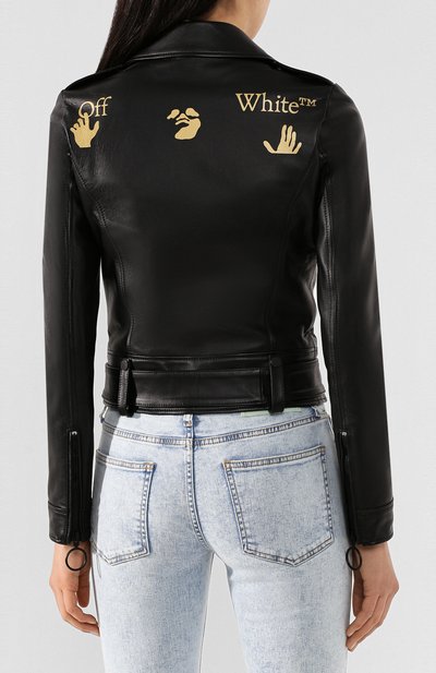 Кожаная куртка OFF-WHITE, арт. 0WJG002T20LEA0011076, фото 4