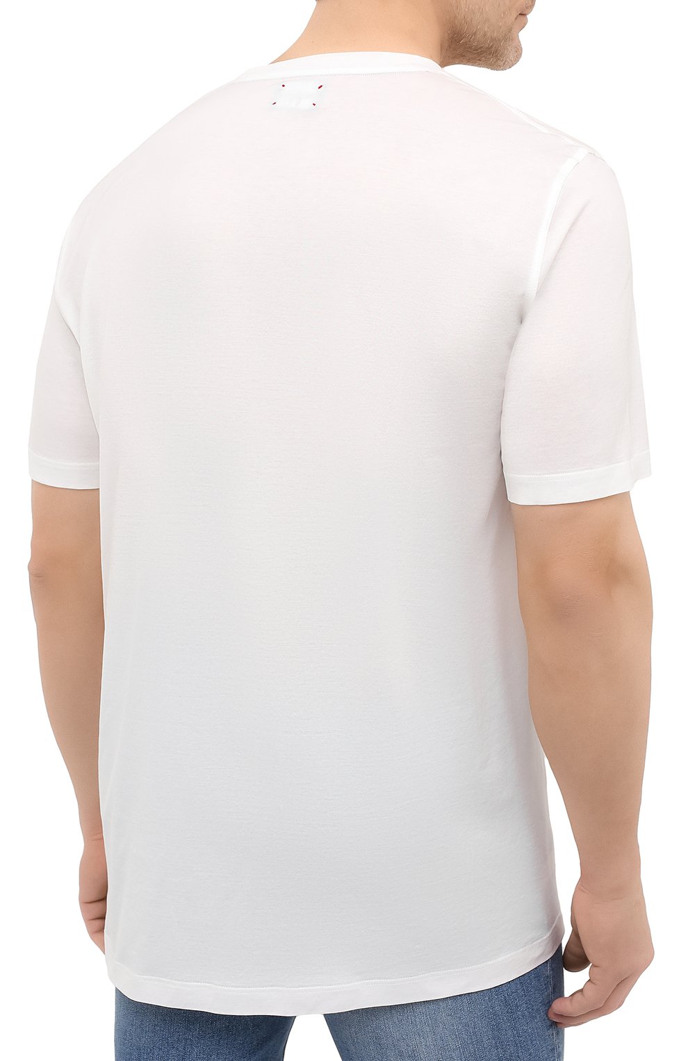 Хлопковая футболка KITON, арт. UK1164L, фото 4