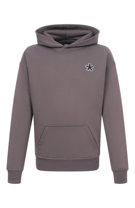 Хлопковое худи Comme des Fuckdown CFABM01854 Серый CFABM01854