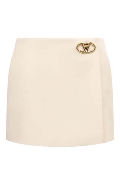 Женская юбка-шорты из шерсти и шелка VALENTINO, арт. 5B3RABF51CF