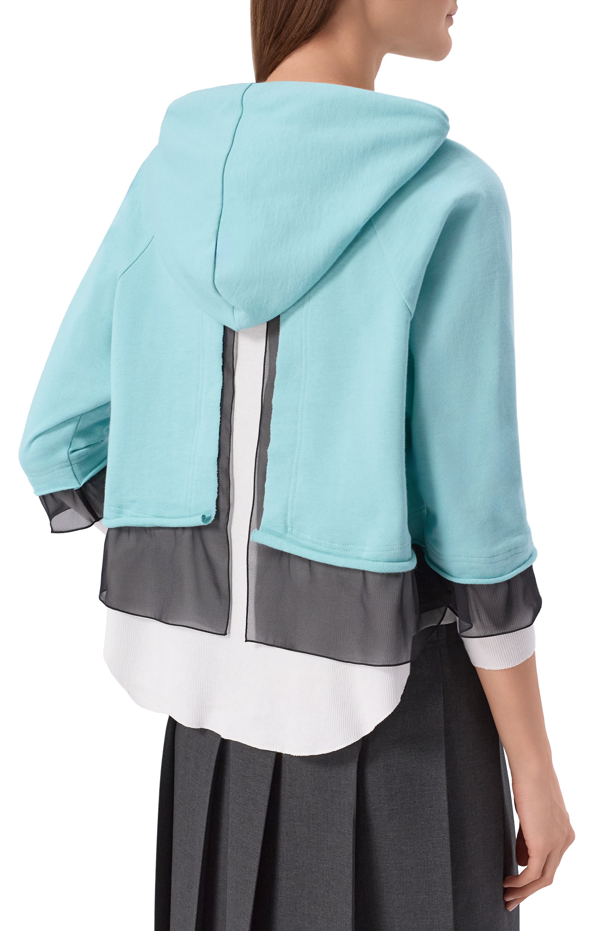 Комбинированное худи UNDERCOVER, арт. UP1F1809, фото 4