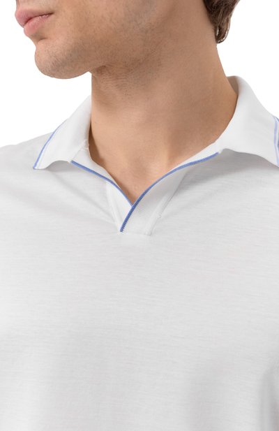 Хлопковое поло PAUL&SHARK, арт. 25411272, фото 5