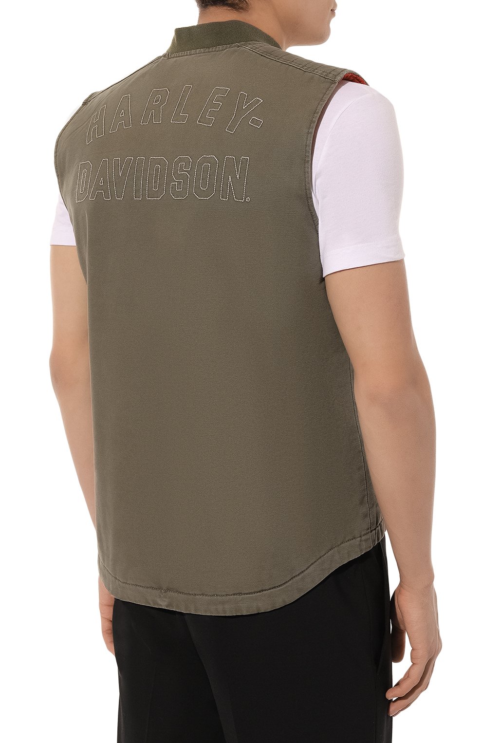 Хлопковый жилет HARLEY-DAVIDSON, арт. 97411-23VM, фото 4