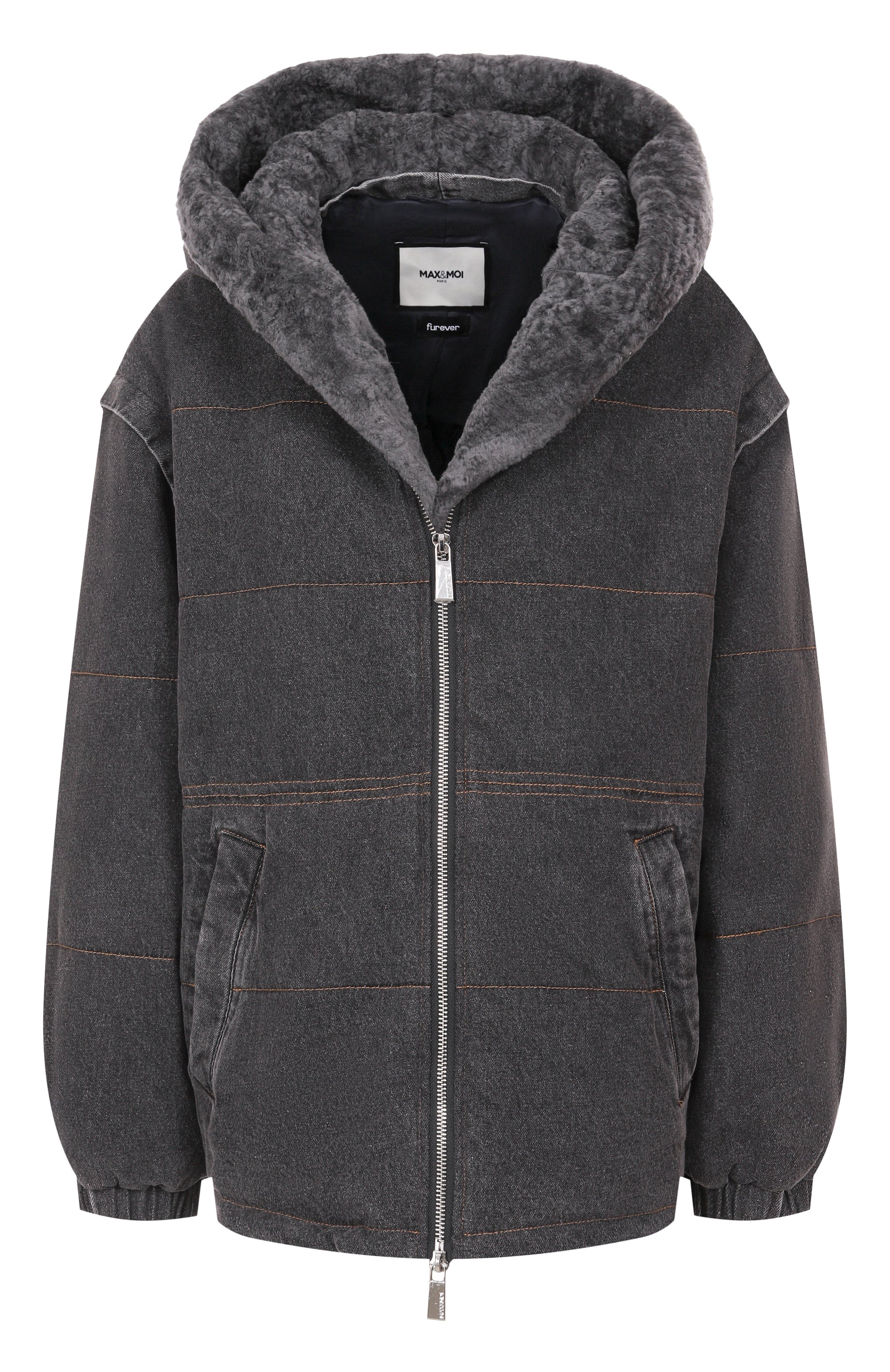 Джинсовый пуховик MAX AND MOI, арт. H25DEVA, фото 1