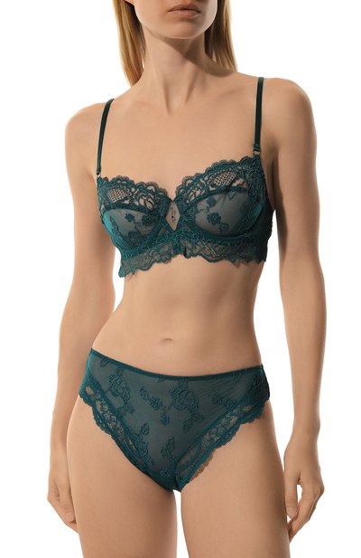 Бюстгальтер с мягкой чашкой LISE CHARMEL бирюзового цвета по цене 25120 руб., арт. ACH3013, фото 2 Бюстгальтер с мягкой чашкой LISE CHARMEL, арт. ACH3013, фото 2