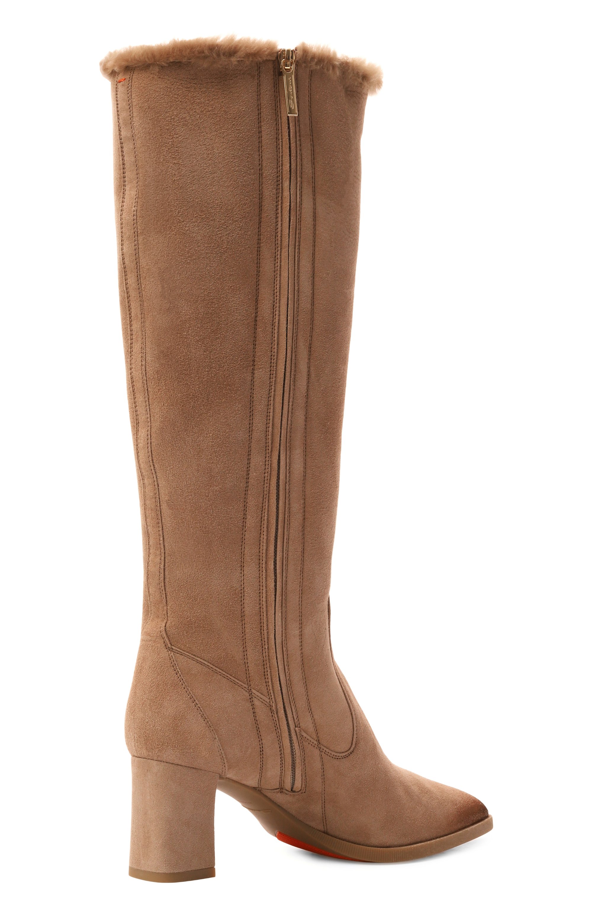 Замшевые сапоги SANTONI, арт. WSEG71937PC4AHGI, фото 5