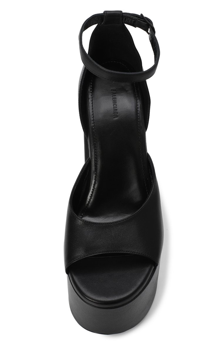 Кожаные босоножки camden 160 BALENCIAGA, арт. 742308WB9G1 1000, фото 1