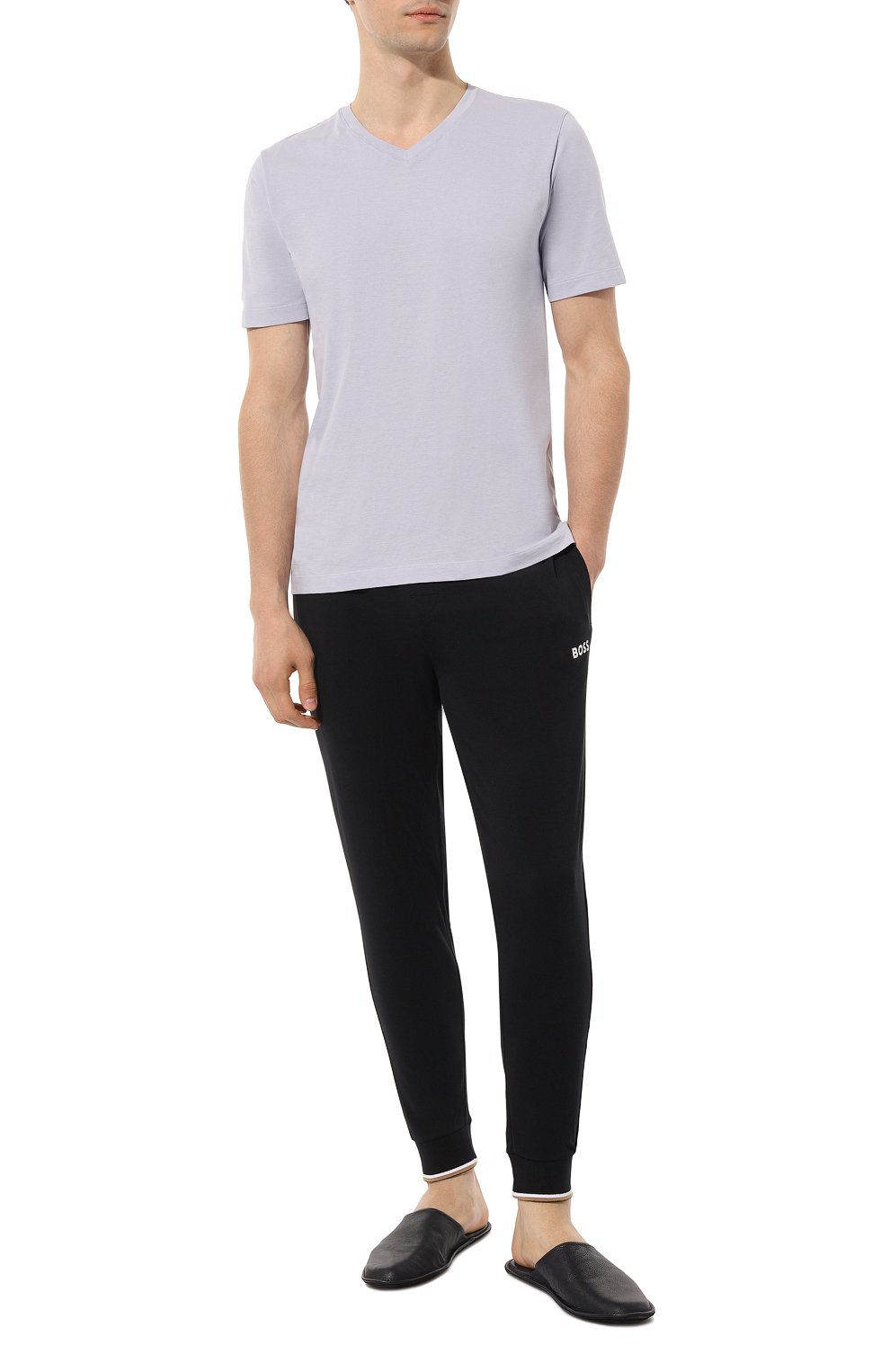 Хлопковые джоггеры BOSS, арт. 50496107, фото 2