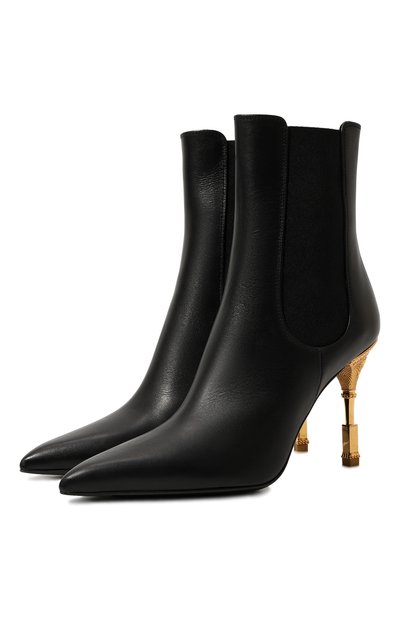 Кожаные ботильоны BALMAIN, арт. AN1TA807LVIT, фото 1