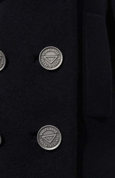 Пальто из шерсти и кашемира PRADA, арт. P679O-1ZY2-F0AG7-212, фото 5