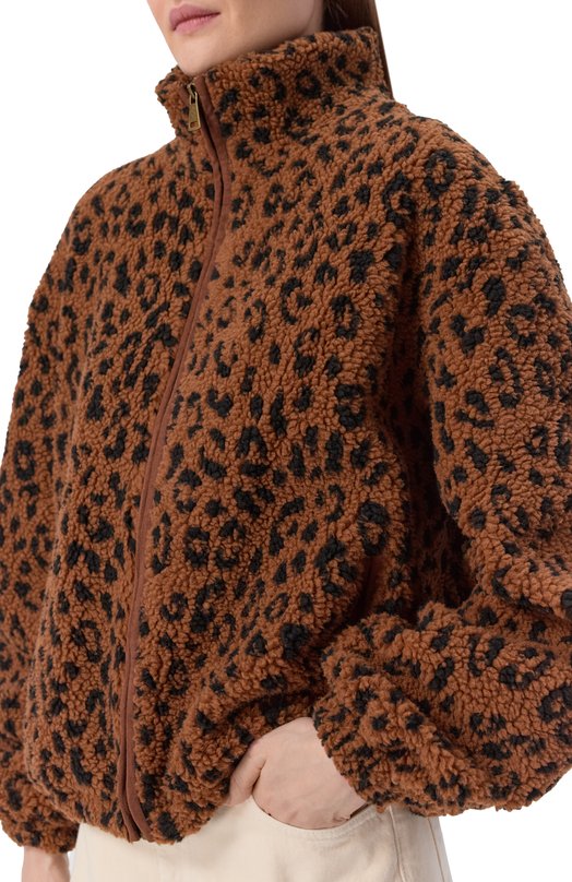 Куртка MC2 Saint Barth BCY0001-00535I/BERCY TEDDY Леопардовый  BCY0001-00535I/BERCY TEDDY Фото 5