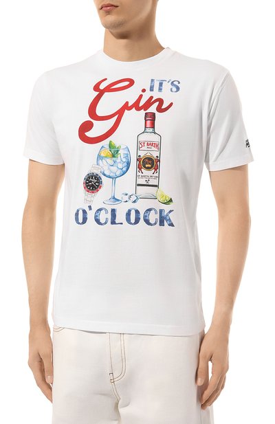 Хлопковая футболка MC2 SAINT BARTH, арт. STBM TSHIRT MAN/TSHM001/02203B, фото 3