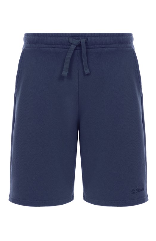 Хлопковые шорты MC2 Saint Barth STBM RANDLE/00134H Синий STBM RANDLE/00134H