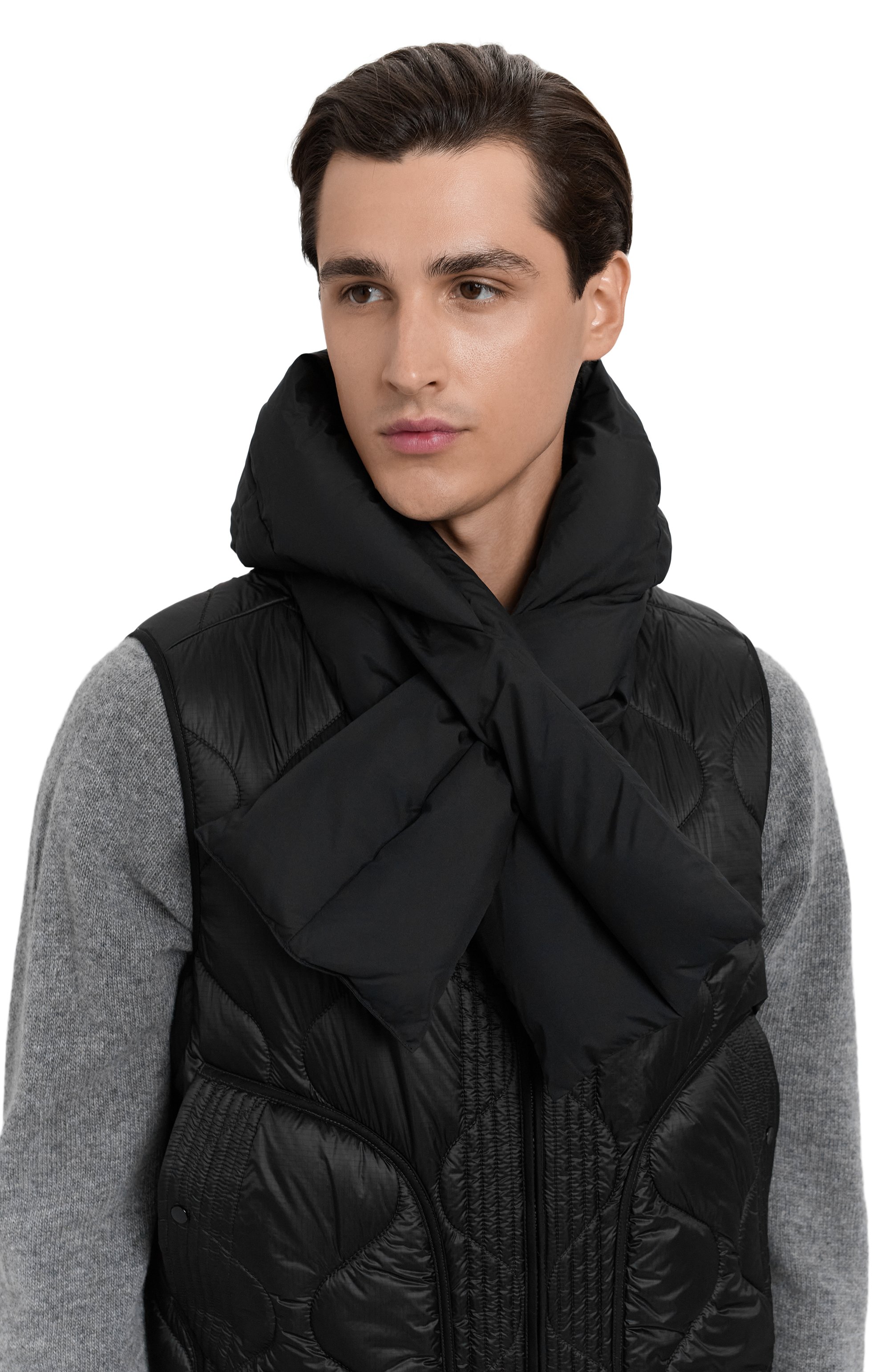 Пуховый капюшон MONTECORE, арт. F07MUJX860/268S, фото 2