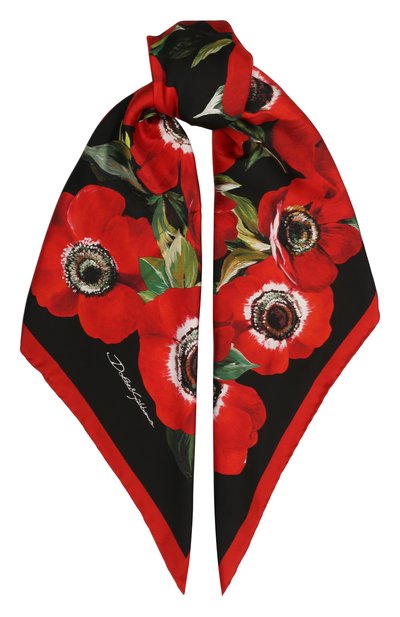 Шелковый платок DOLCE & GABBANA, арт. FN090R/GDAYP, фото 1