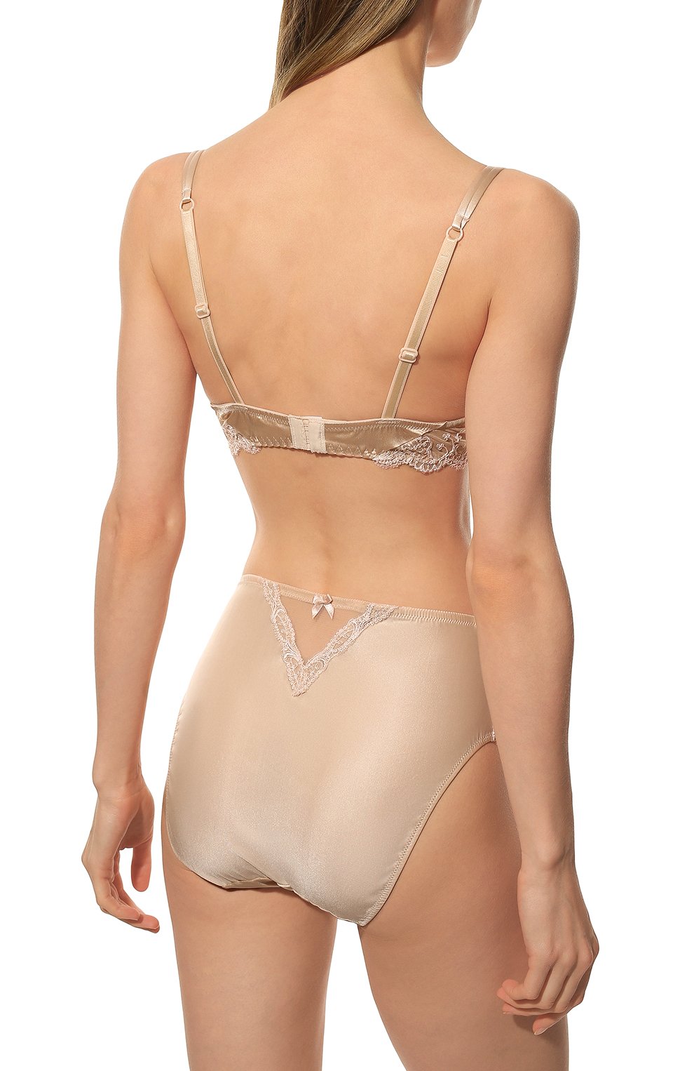 Трусы-слипы с завышенной талией LISE CHARMEL светло-бежевого цвета по цене 17260 руб., арт. ACC0380, фото 3 Трусы-слипы с завышенной талией LISE CHARMEL, арт. ACC0380, фото 3