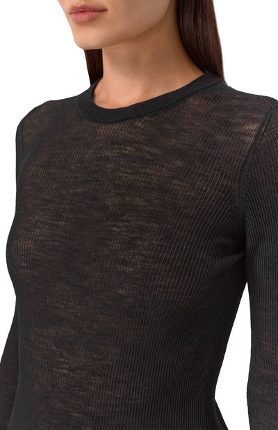 Пуловер JACOB COHEN черного цвета по цене 57250 руб., арт. 25I P/JDM_SG009 000 X0024 FL, фото 5 Пуловер JACOB COHEN, арт. 25I P/JDM_SG009 000 X0024 FL, фото 5