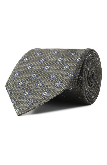 Мужской шелковый галстук CANALI, арт. 18/HJ04196