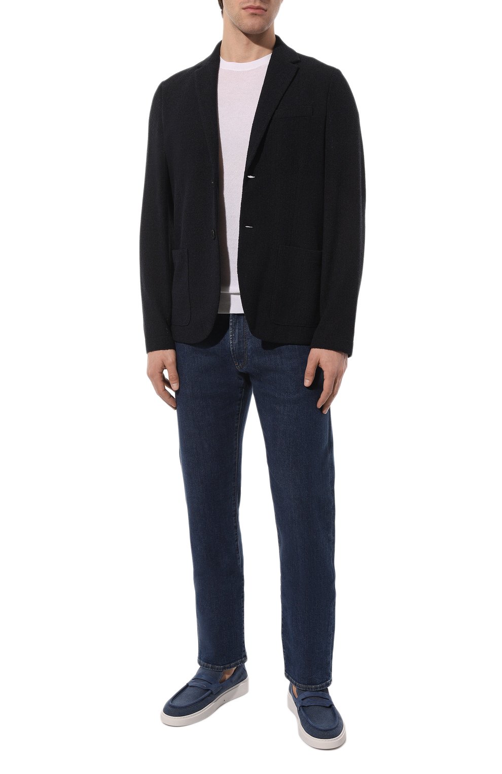 Хлопковый пиджак HARRIS WHARF LONDON, арт. C8Z22PXE, фото 2