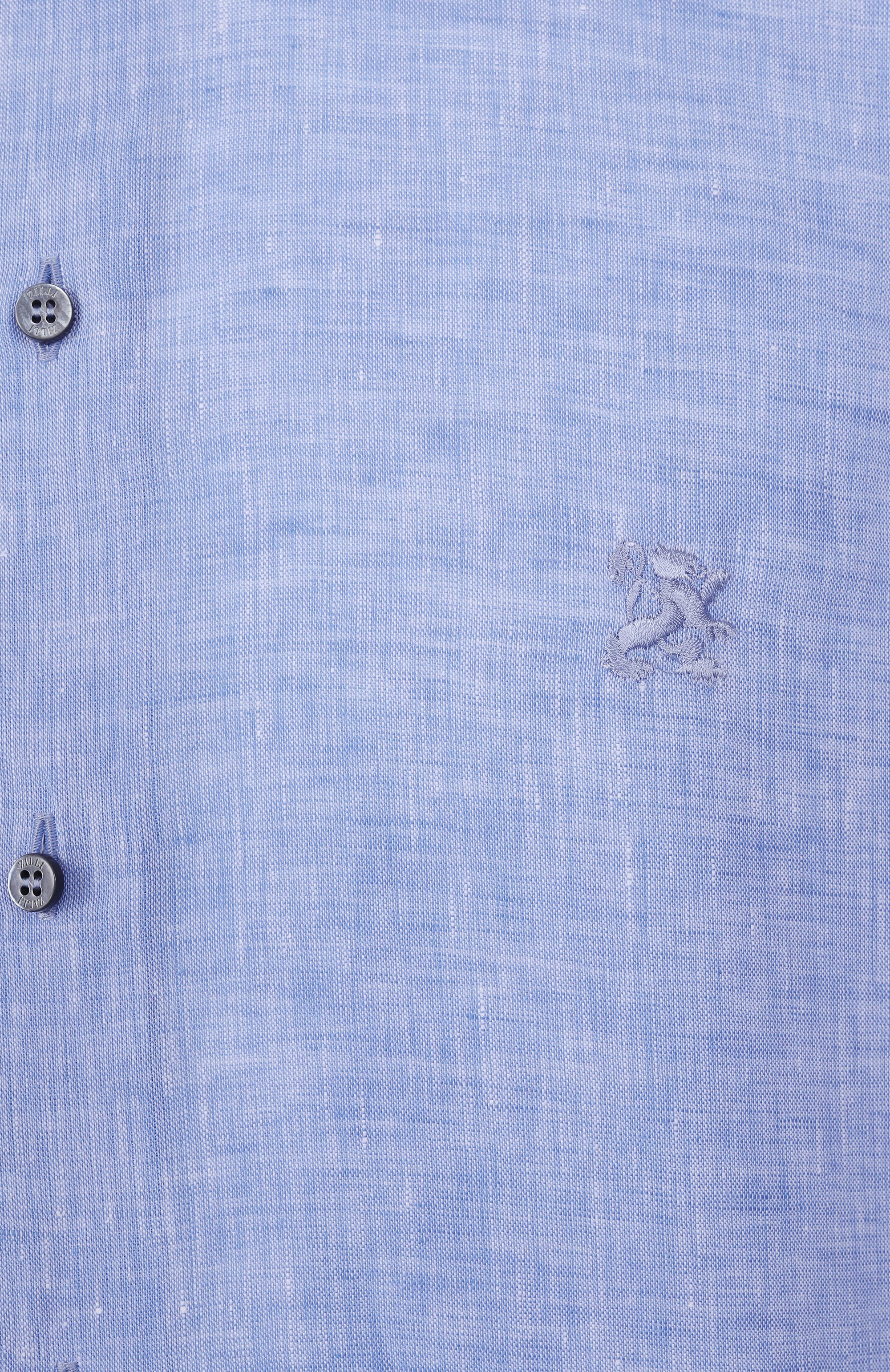 Льняная рубашка ZILLI, арт. LINAS1M080013123U, фото 6